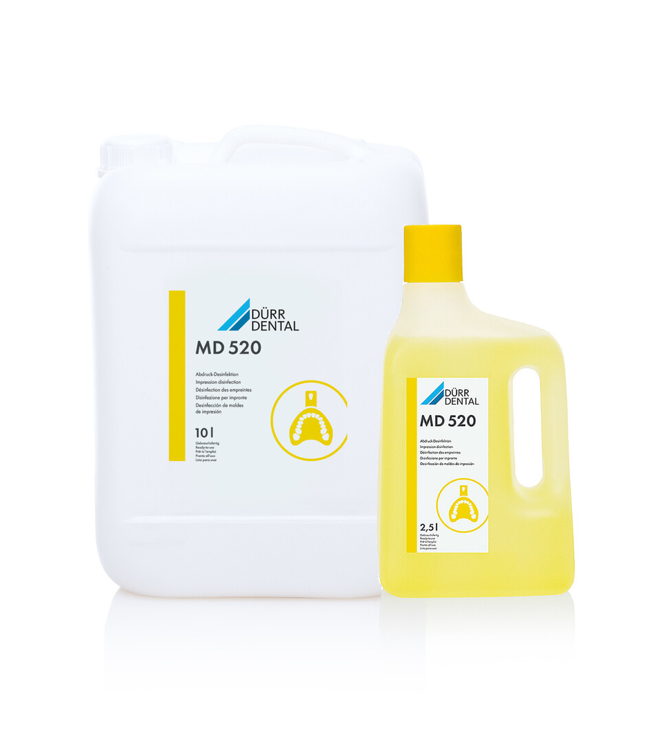 MD 520 de Desinfección precisa para impresiones y trabajos protésicos.